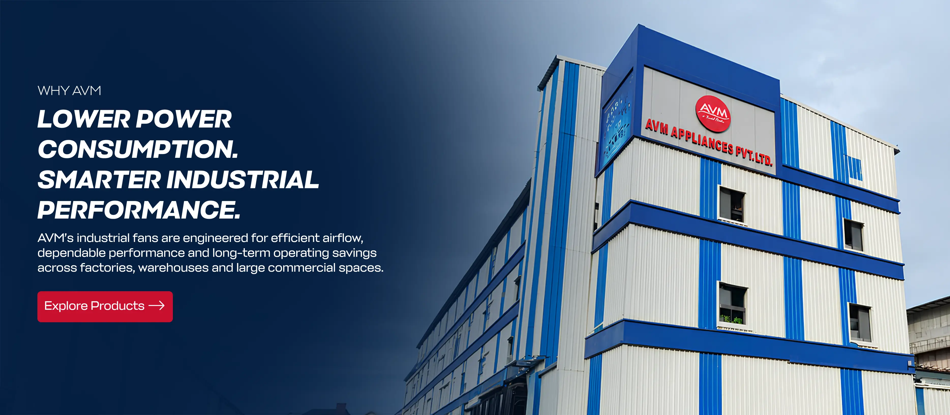 AVM Appliances manufacturing facility
